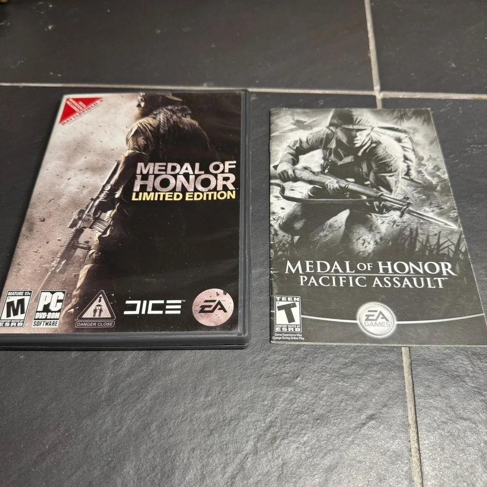 Medal of Honor Limited Edition PC DVD-ROM EA Games 2010 Complete with‎ Manual